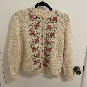 Vintage 80s/90s button down cardigan.